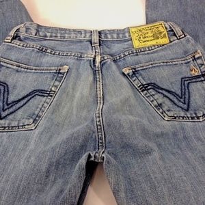 Volcom Straight Leg Med Wash Skate Boarding Jeans